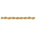 14KT Gold, 8 sided Diamond cut, 1.16mm Rope Chain