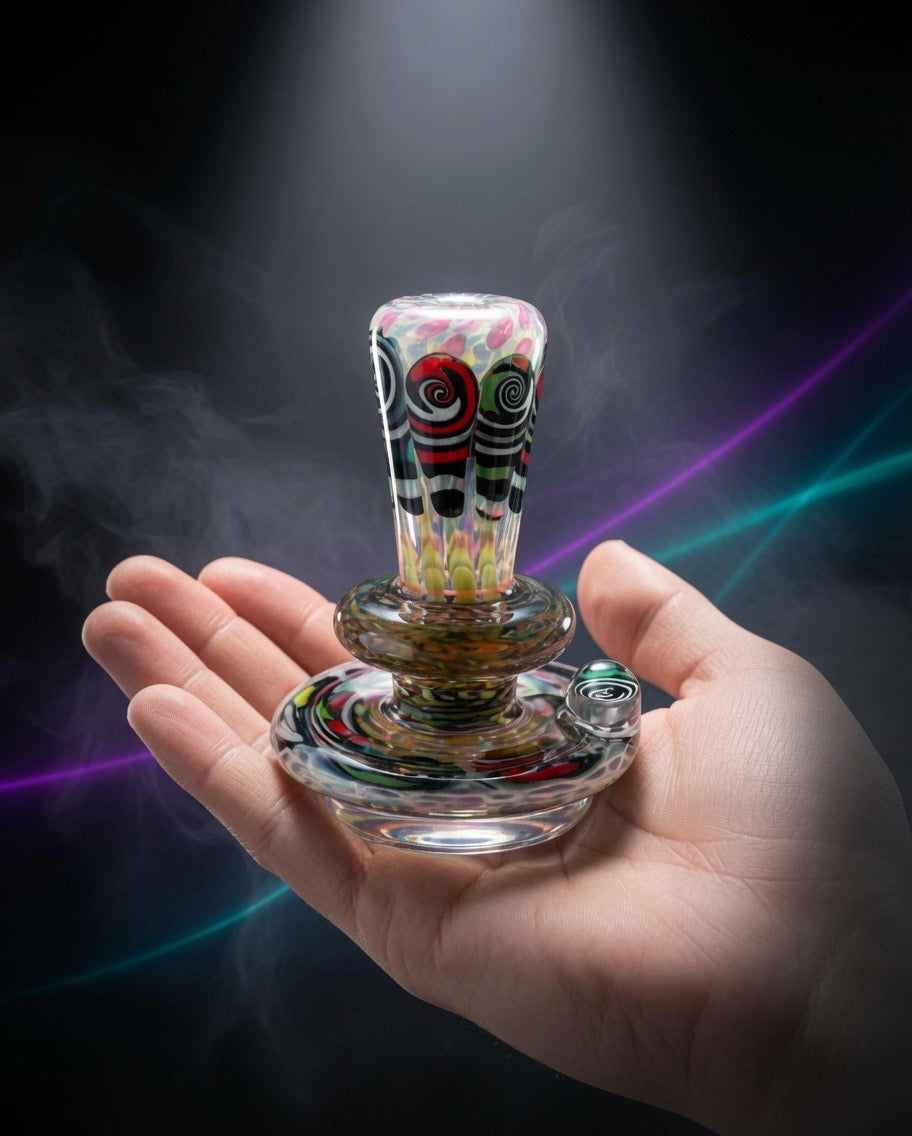 Chunk Glass × Cowboy Glass Collab Puffco Top