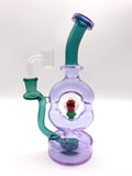 9” Donut Rig - purple