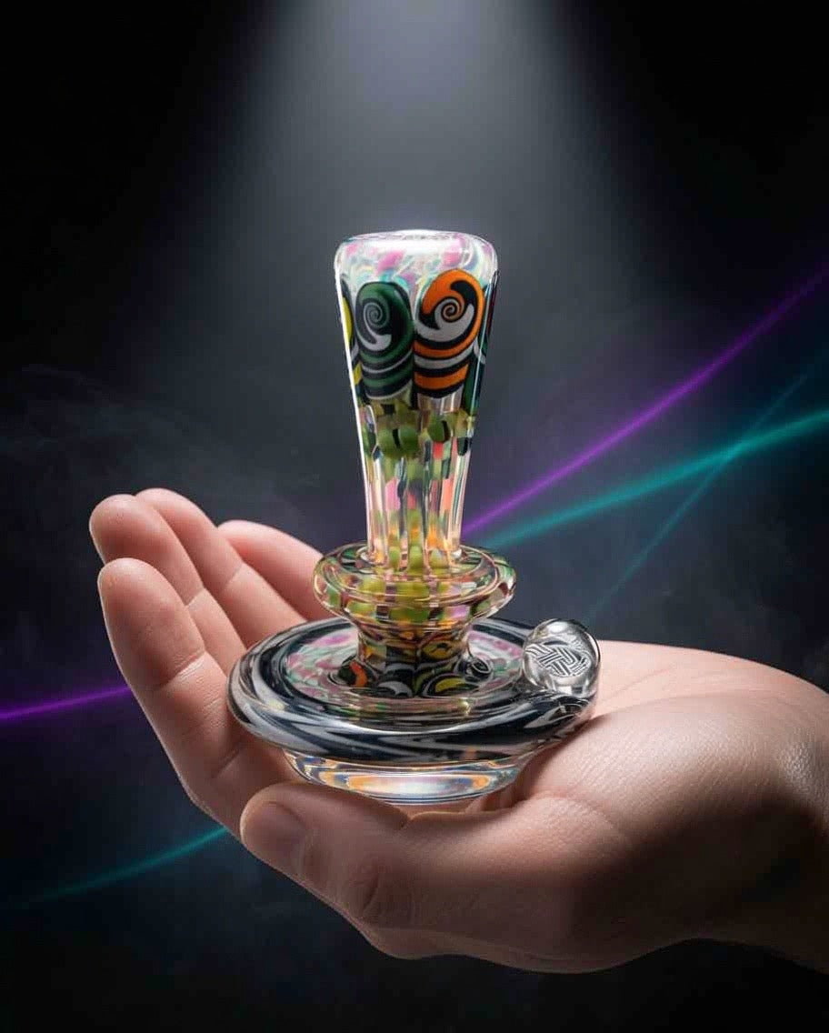Chunk Glass × Cowboy Glass Collab Puffco Top