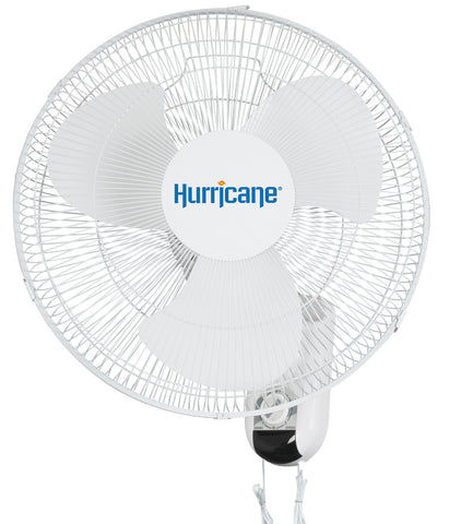 Hurricane® Classic Oscillating Wall Mount Fan 16 in