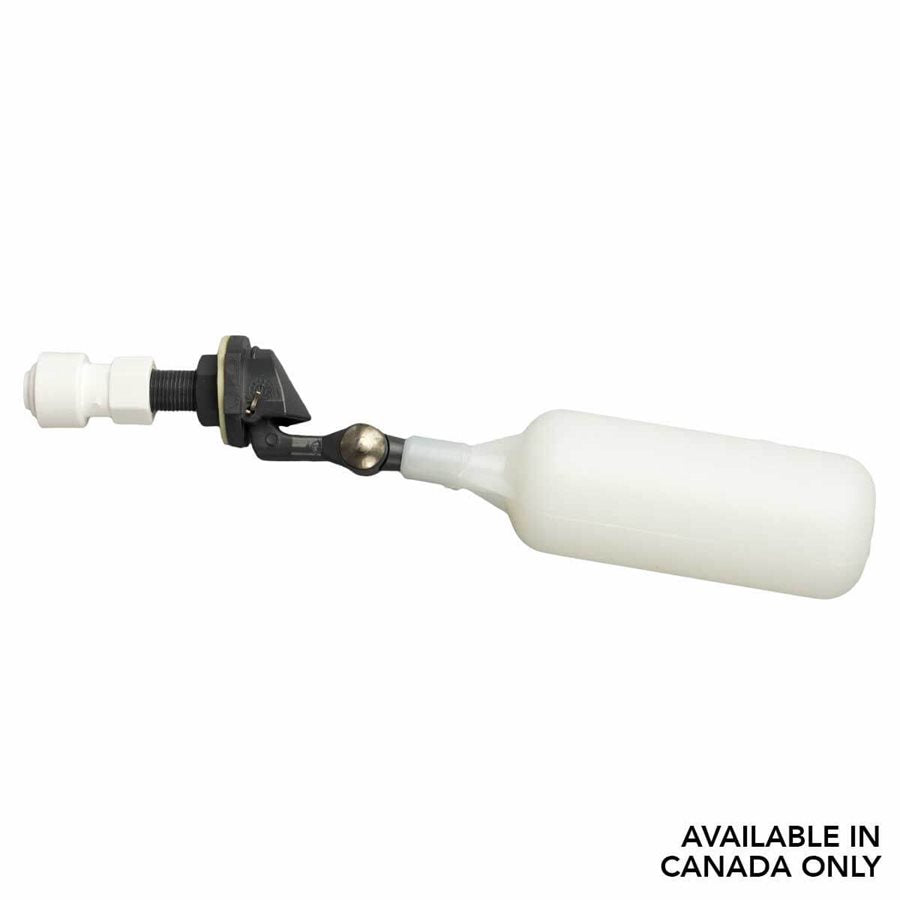 HYDROLOGIC FLOAT VALVE - 1 / 4" QC ADJUSTABLE WATER LEVEL