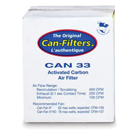 CAN-FILTERS 33 ACTIVATED CARBON FILTER 275 CFM