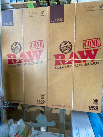 Raw Cone Classic 1400per box