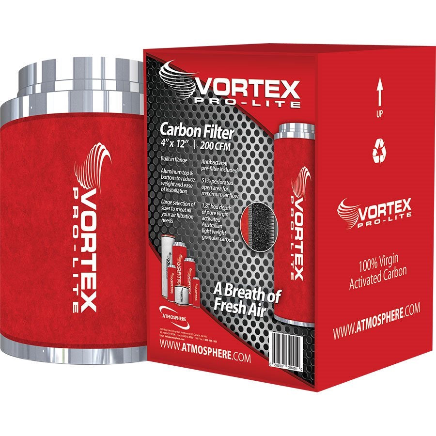 VORTEX PRO-LITE FILTER 4'' X 12''