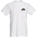 Collectible white T-shirt Harvest Hydro swag
