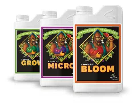 Advanced Nutrients pH Perfect Grow, Micro, Bloom. 1L KIT